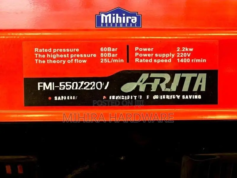 Arita 550 high pressure washer car washing cleaning gun pump machine