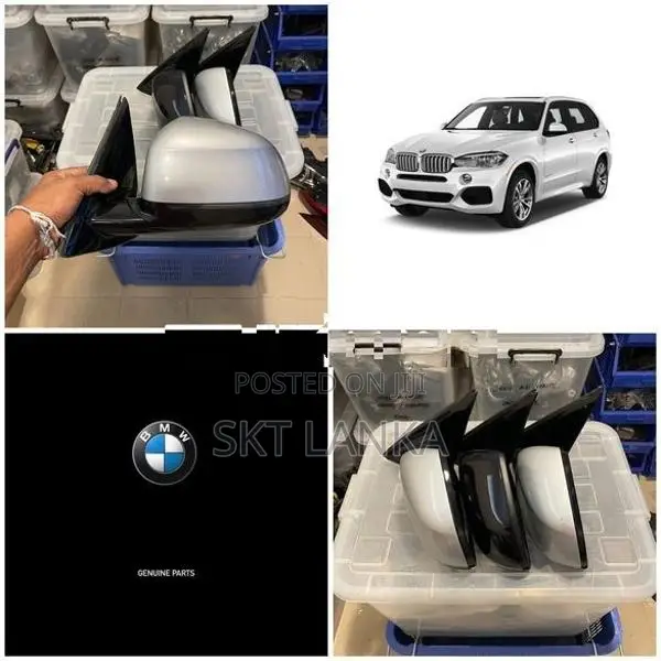 Genuine BMW X5 Hybrid door passenger side mirror complete