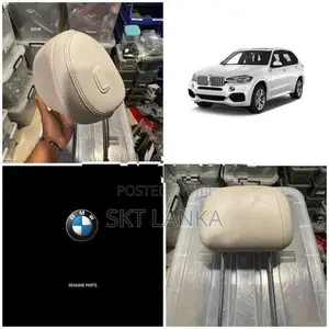 Genuine BMW X5 2017 oyster front leather seat headrest