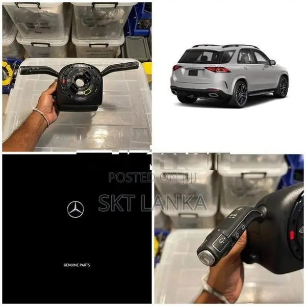 Genuine Mercedes GLE GLE300d steering stalks airbag ribbon headlight