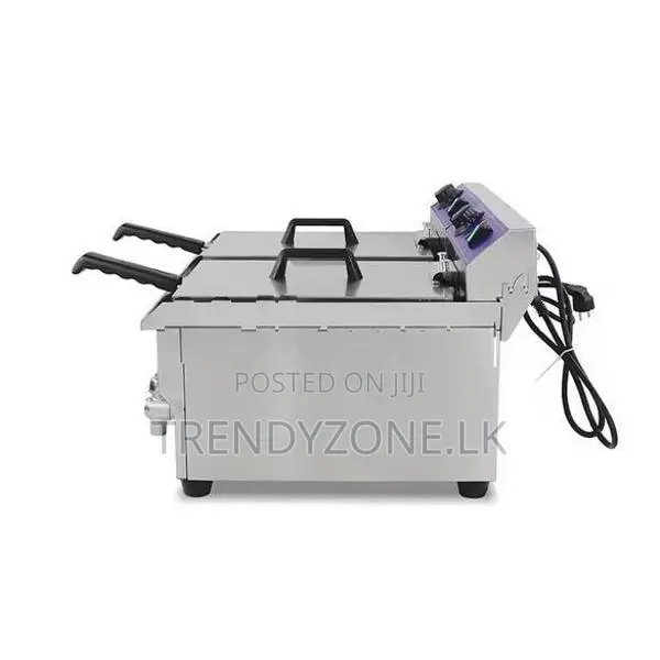 Industrial A-Star 20L Double Electric Deep Fryer