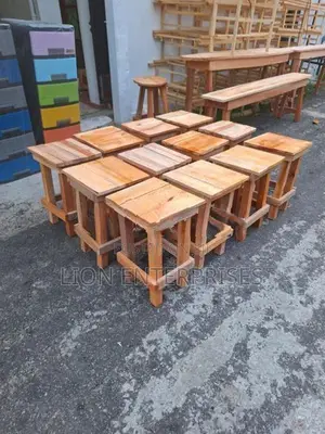 Mahogany Wooden Stools