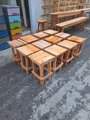 Mahogany Wooden Stools