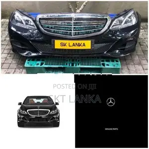 Genuine Mercedes E E300 facelift 2015 headlight bumper shell grill