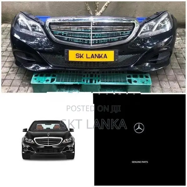Genuine Mercedes E E300 facelift 2015 headlight bumper shell grill