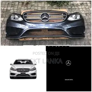 Genuine Mercedes E E300 AMG Facelift 2015 nose cut bumper headlight