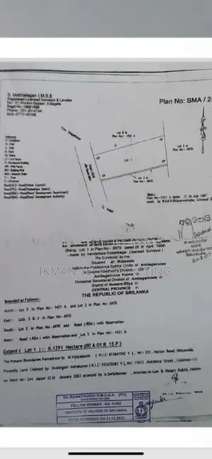 Land for Sale in Wattawalla (hatton)