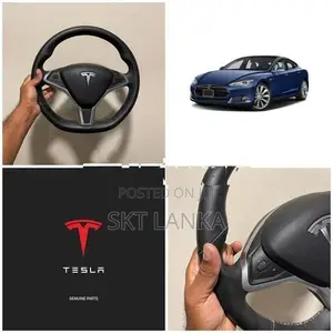 Genuine Tesla Model S 2015 steering with airbag