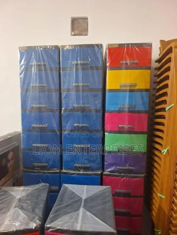 6 Drawer Plastic Cupboards Sets