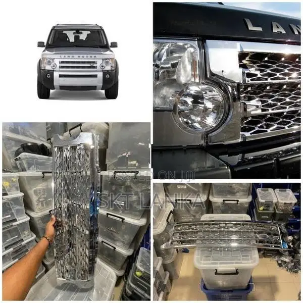 New Discovery 3 2008 CHROME bumper radiator grille 4