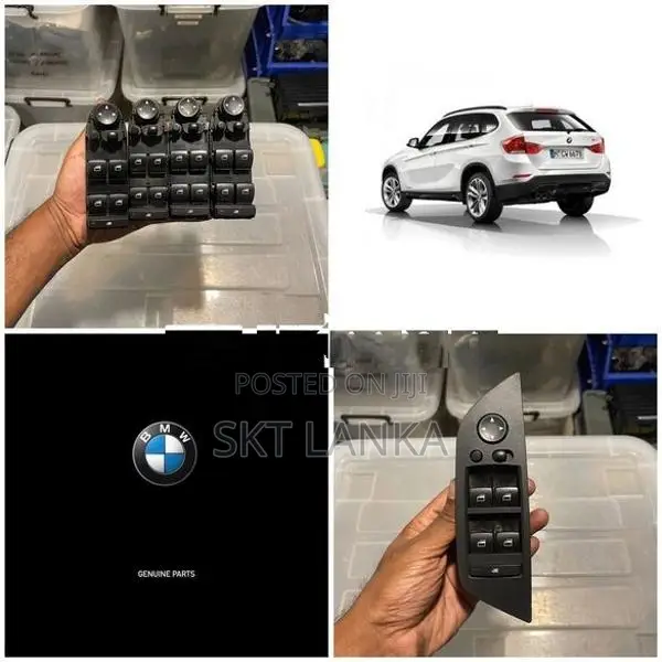 Genuine BMW X1 2010 main door window switch set