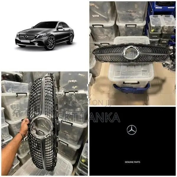 Genuine Mercedes C C200 2019 Diamond bumper grill