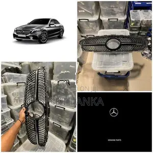 Genuine Mercedes C C180 C200 Diamond bumper grille shell