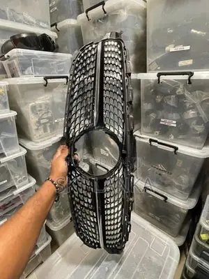 Genuine Mercedes C C180 C200 Diamond bumper grille shell