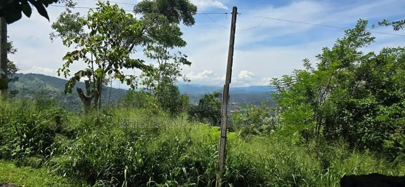 Mountain View Land For Sale in Kandy
