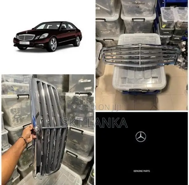 Genuine Mercedes E E200 E220 2013 bumper grill shell