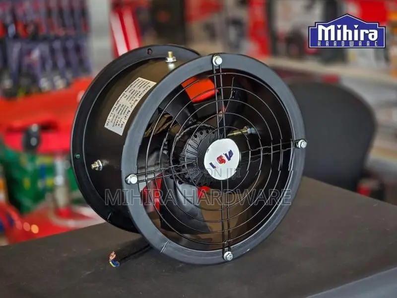 Barrel type Industrial exhaust fan VBW 250mm 10" external rotor axial
