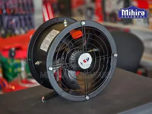 VBW 250mm 10" Barrel type Industrial exhaust fan external rotor axial
