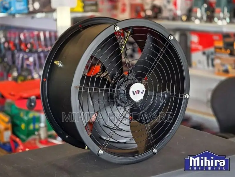 Barrel type industrial exhaust fan VBW 400mm external rotor axial drum
