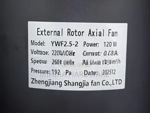 Barrel type Industrial exhaust fan VBW 250mm 10" external rotor axial