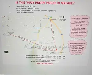 Land for Sale 500 m behind SLIIT Uni Isurupura - Malabe