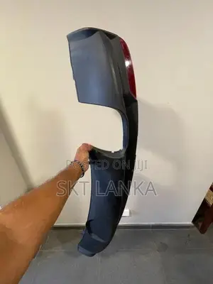 Genuine Audi A1 2017 rear bumper diffuser with reflector light