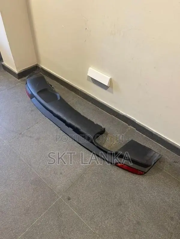 Genuine Audi A1 2017 rear bumper diffuser with reflector light