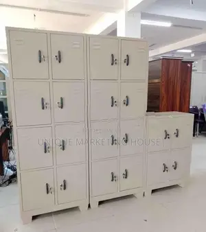 New 8 Pcs Classic Steel Locker Cupboards