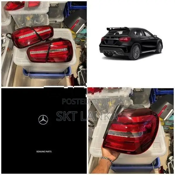 Genuine Mercedes GLA 180 200 rear LED lights bumper door