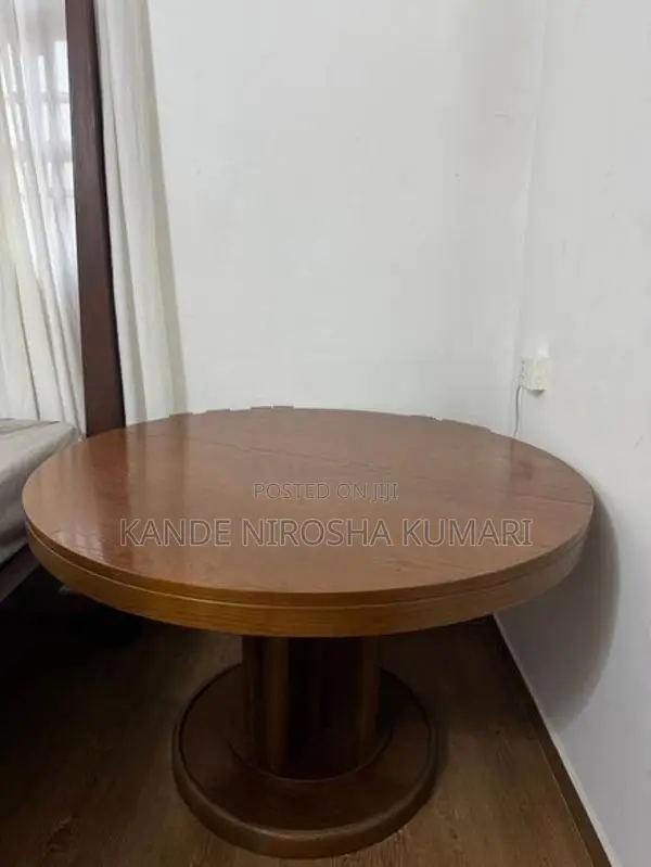 Wooden Round Table