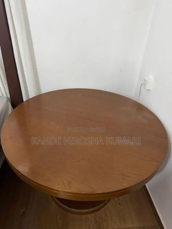 Wooden Round Table