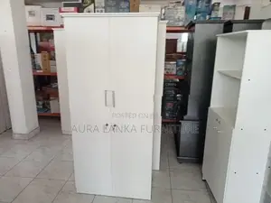 Melamine White 2door Cupboard