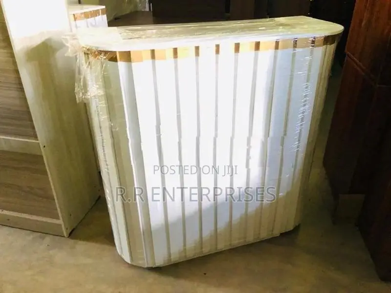 New White Cushier Table