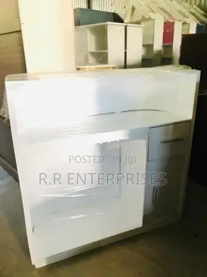 New White Cushier Table