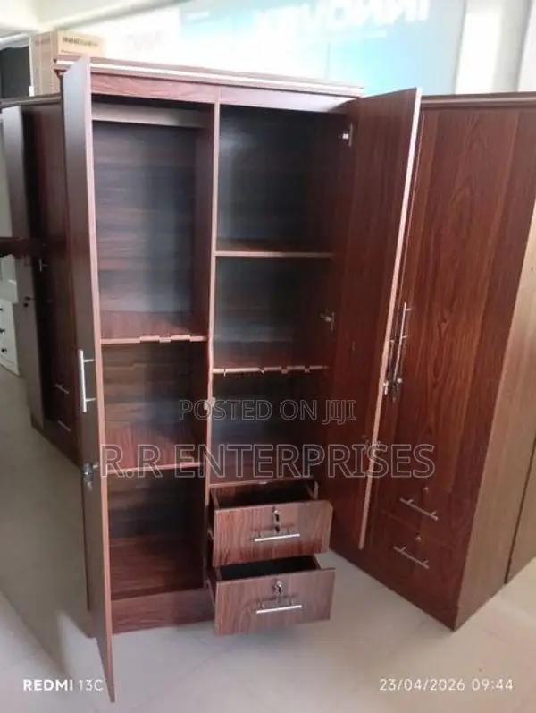New 2 Door Melamine Wardrobes