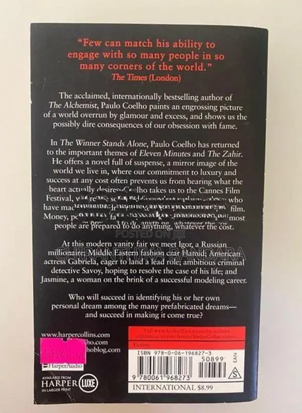 The Winner Stands Alone by Paulo Coelho