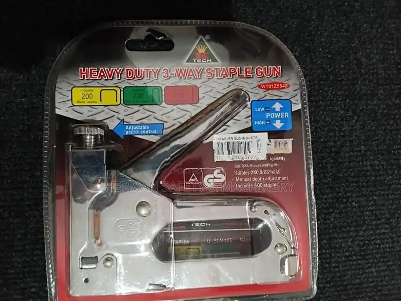 K Tech Heavy Duty 3-Way Staple Gun Herman HT 0530