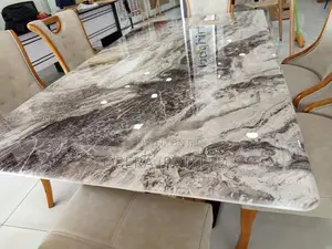 Luxury 6 Chair Dining Table Set