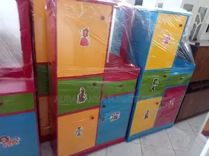 Melamine Baby Cupboard with Mirror 007