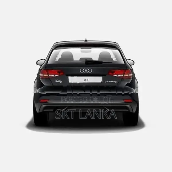 Genuine Audi A3 Sportback 2018 rear bumper diffuser