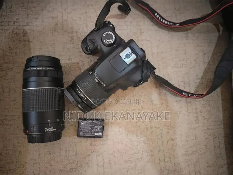 Canon EOS 4000D with Lens 75-300mm