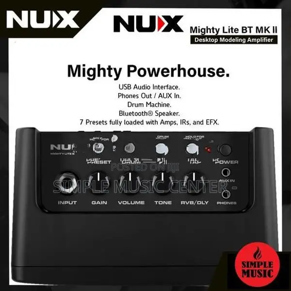 NUX NGA-3BT Mighty Lite BT MKII