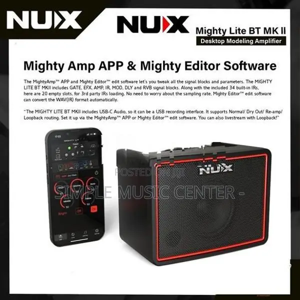 NUX NGA-3BT Mighty Lite BT MKII