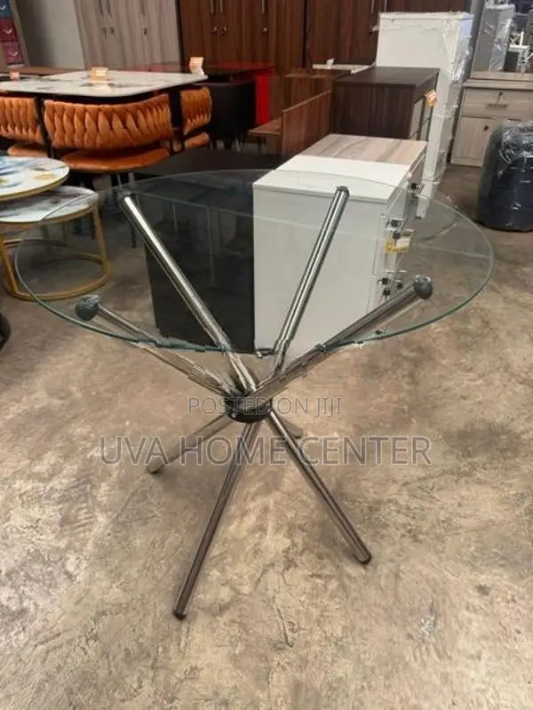 Glass Round Table 30Inch