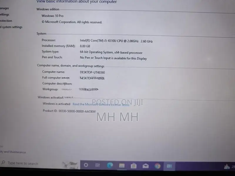 Dell Latitude E7240 i5 4th 8+256GB SSD