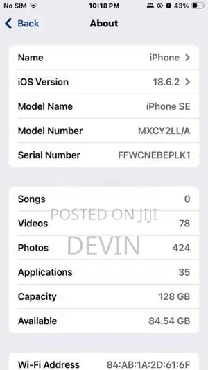 Apple iPhone SE 2 (Used)