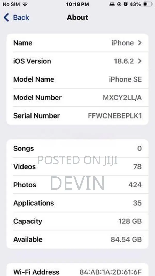 Apple iPhone SE 2 (Used)