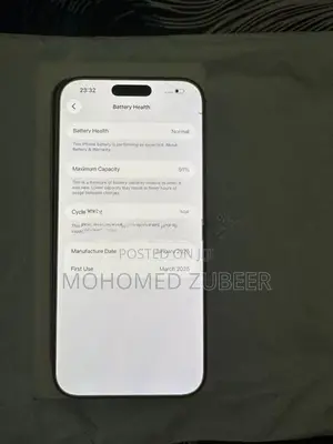 Apple iPhone 16 Pro Max 256GB (Used)