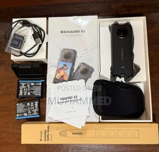 Insta 360x3 Full Set