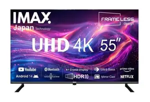 New IMAX (JAPAN) 55" 4K UHD Smart Android 14 TV